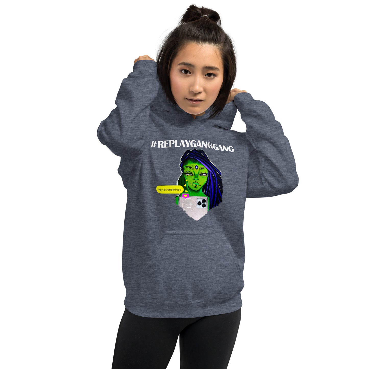 #ReplayGangGang Unisex Hoodie