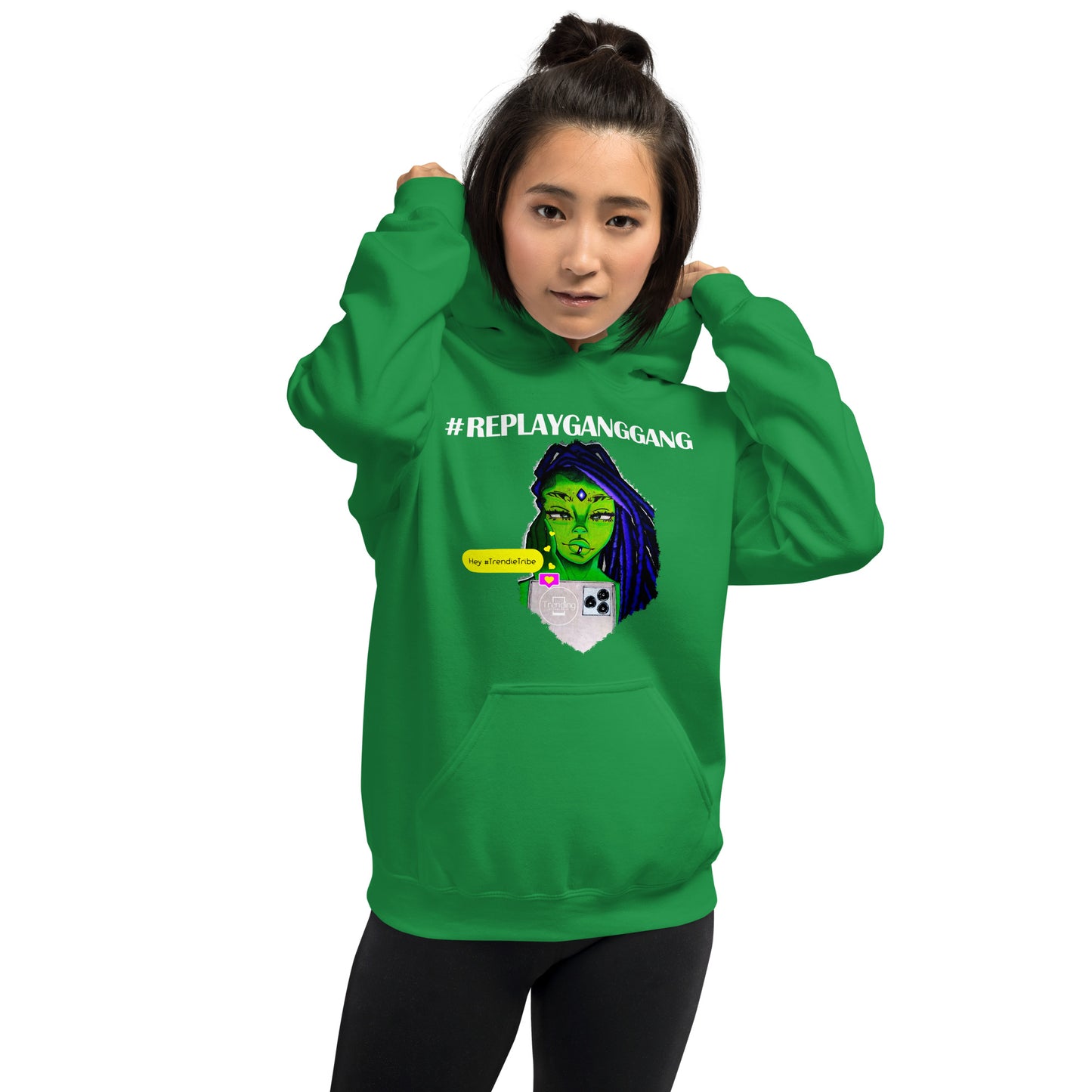 #ReplayGangGang Unisex Hoodie