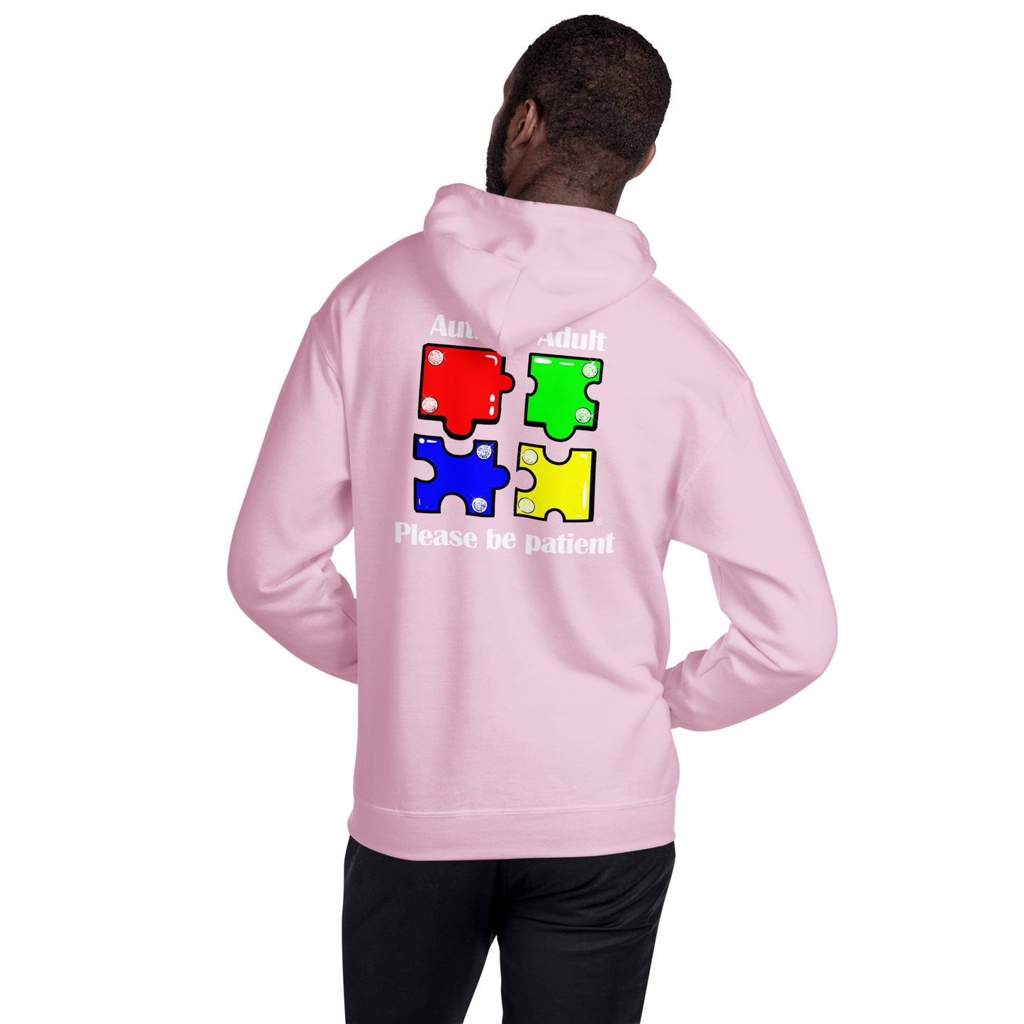 Autistic Adult, Please Be Patient Unisex Hoodie