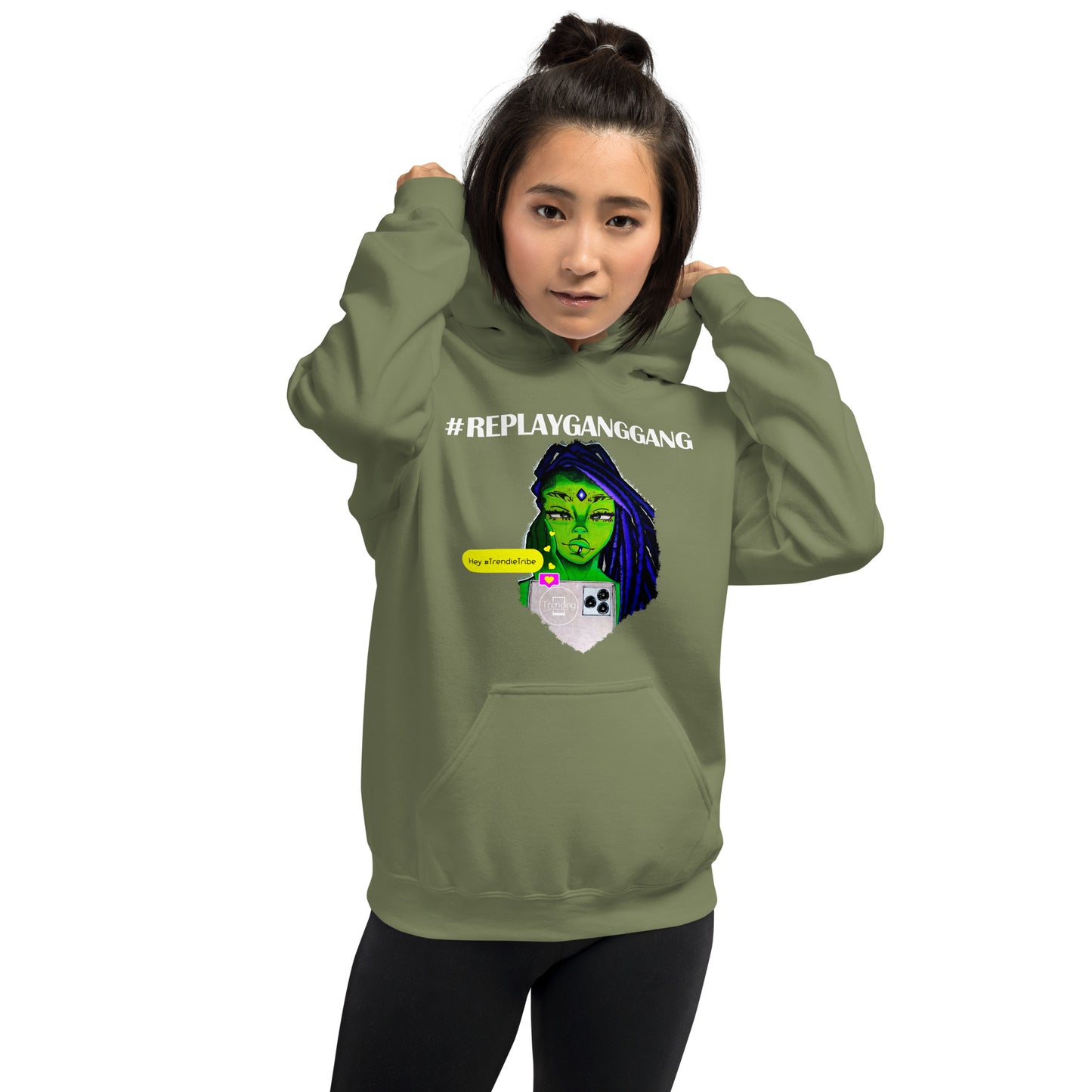 #ReplayGangGang Unisex Hoodie