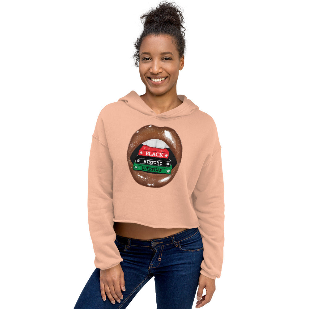 Black History Crop Hoodie