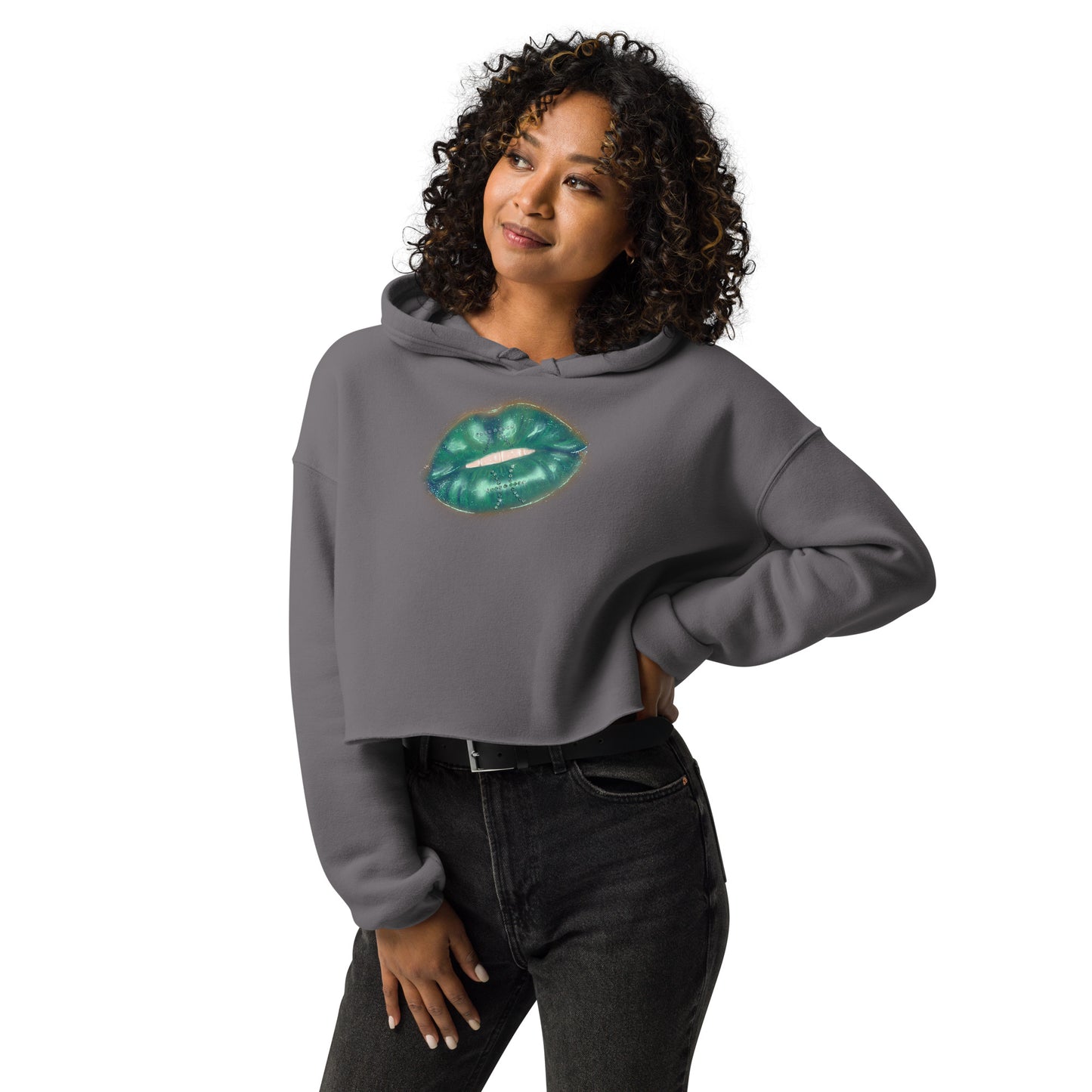 Pisces Zodiac Crop Hoodie
