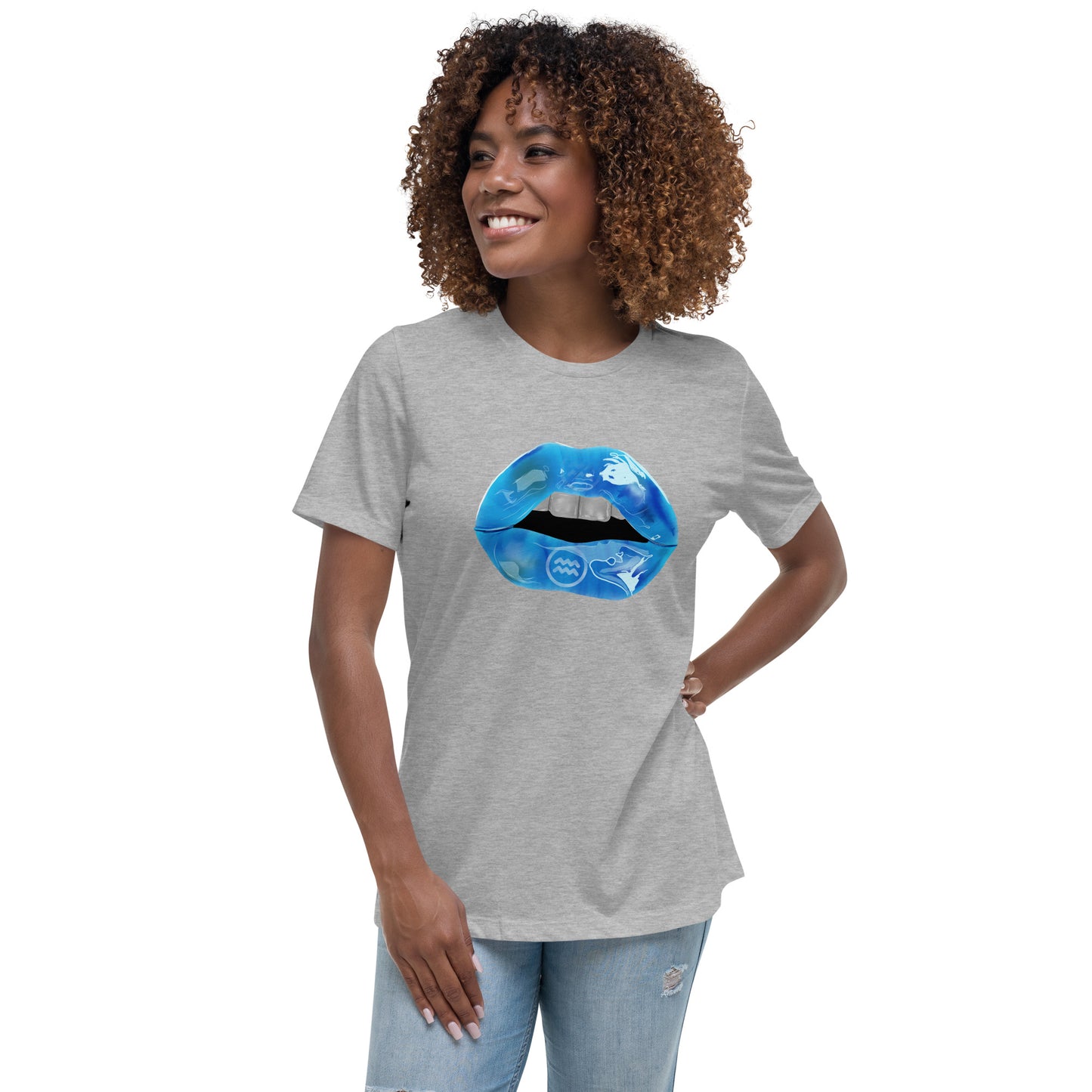 Aquarius Zodiac Women's Relaxed T-Shirt