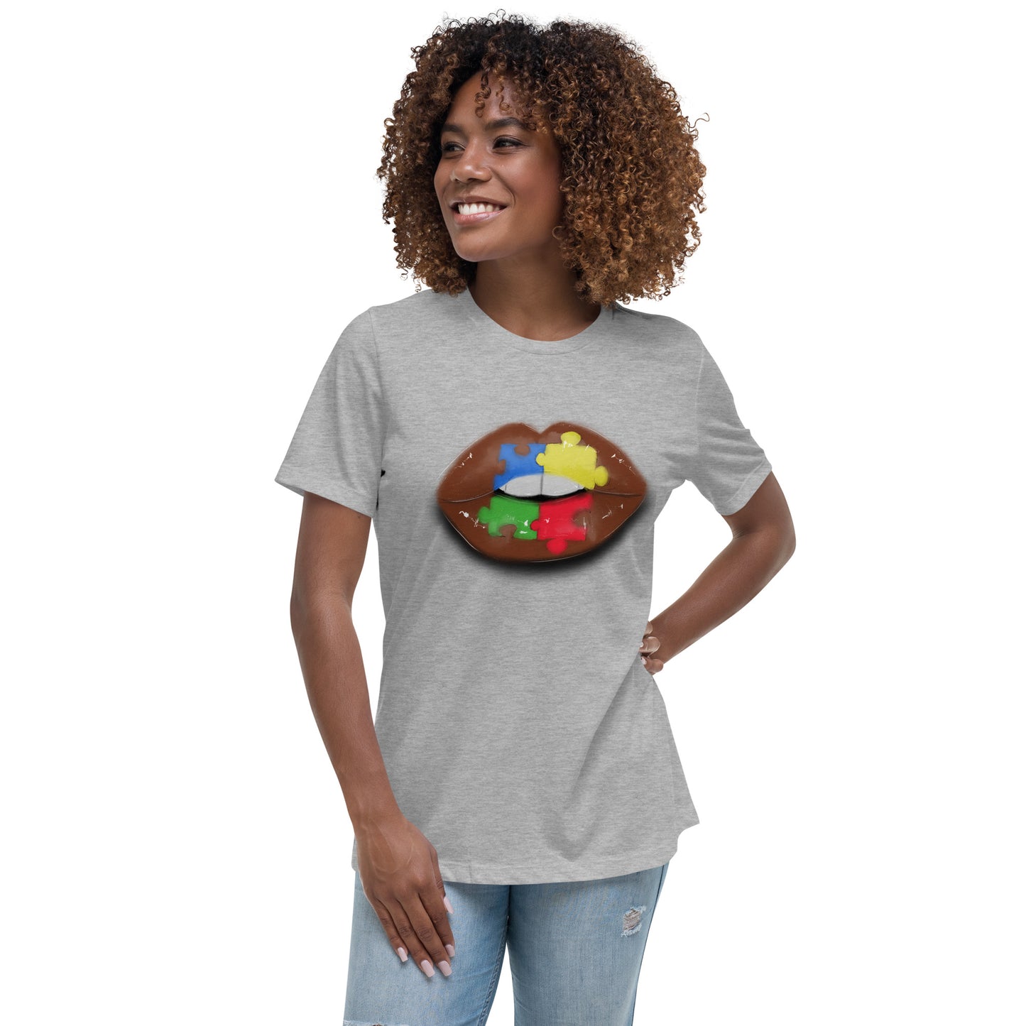 Autism Awareness 🧩 Women's Relaxed T-Shirt