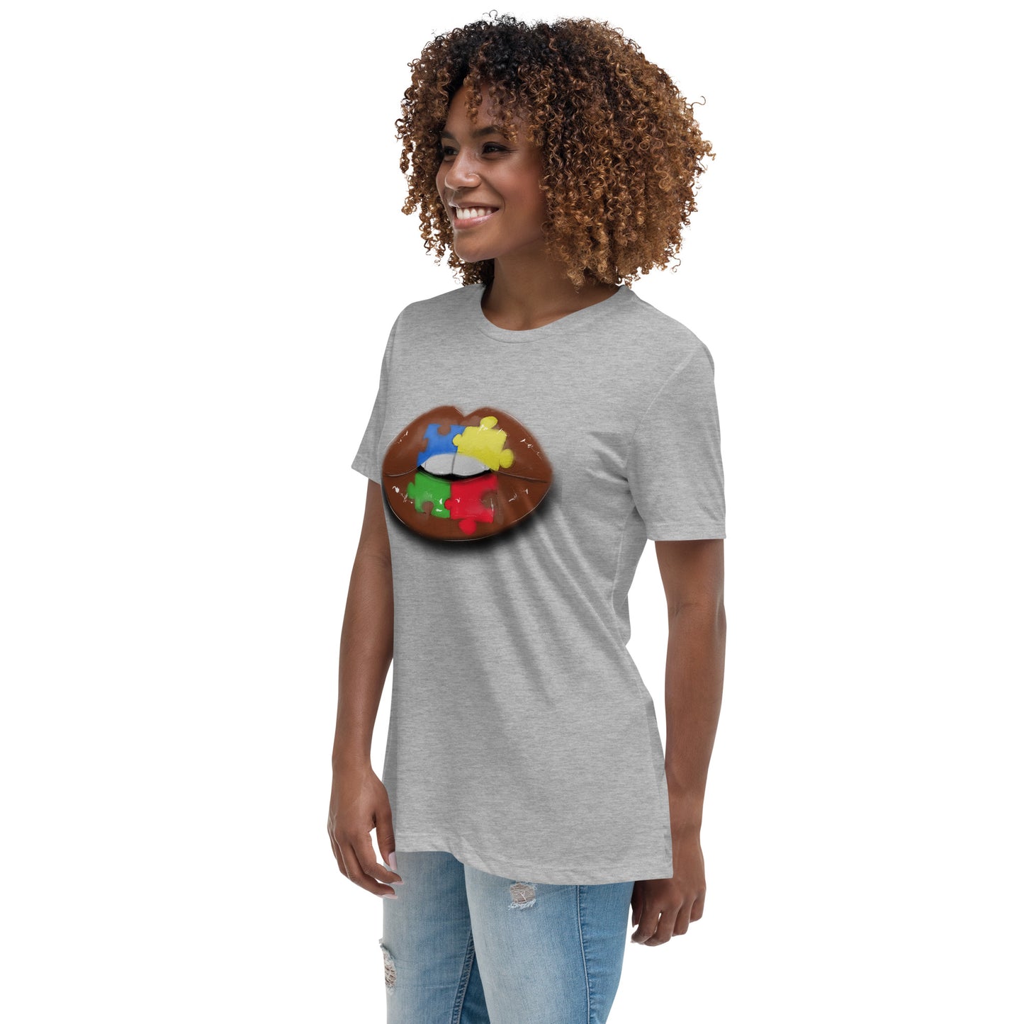 Autism Awareness 🧩 Women's Relaxed T-Shirt