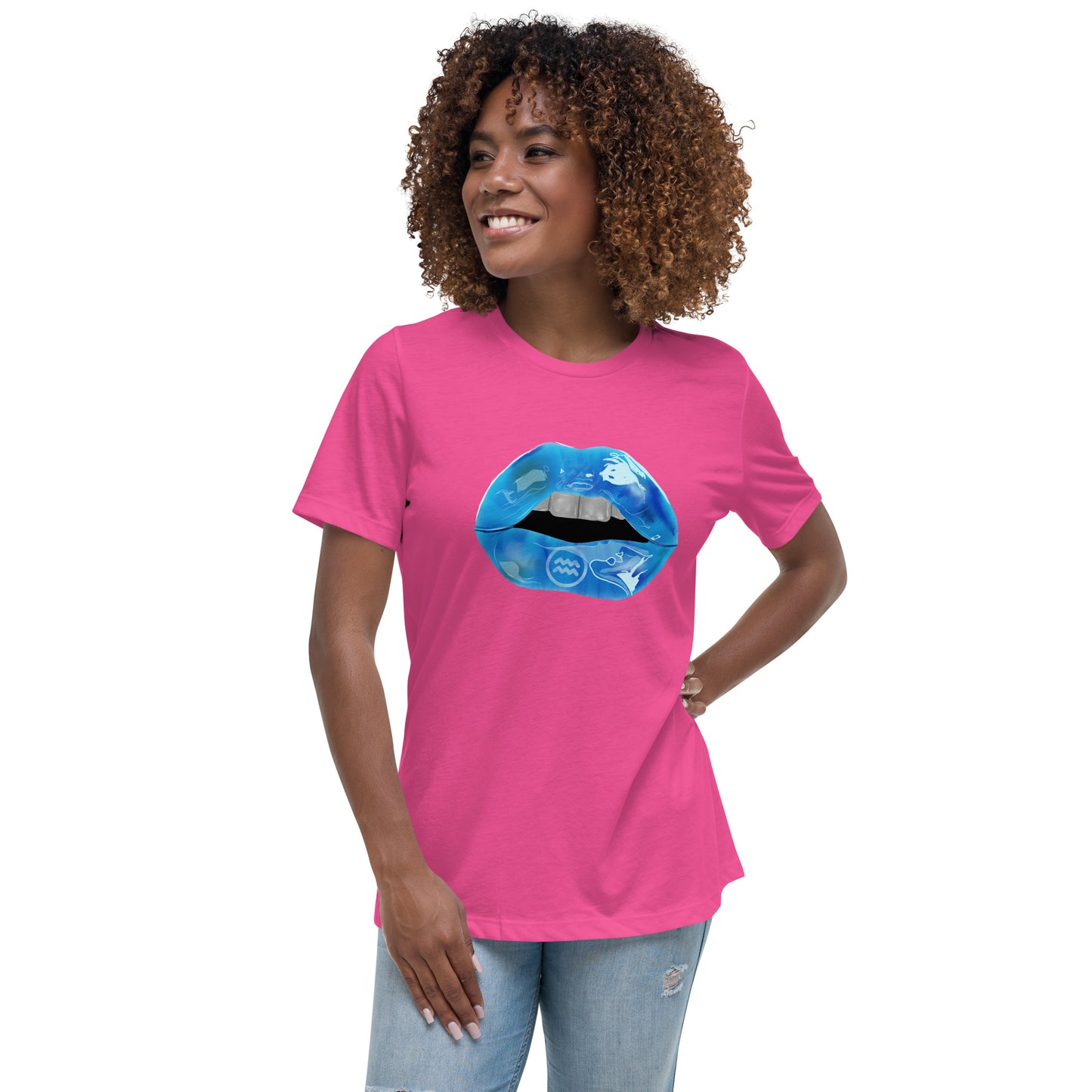 Aquarius Zodiac Women's Relaxed T-Shirt