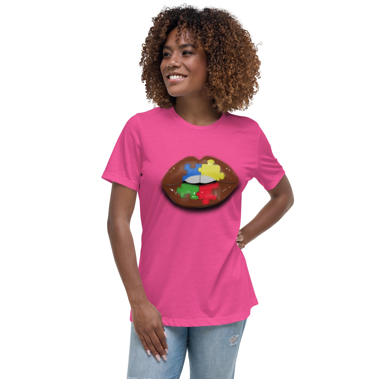 Autism Awareness 🧩 Women's Relaxed T-Shirt