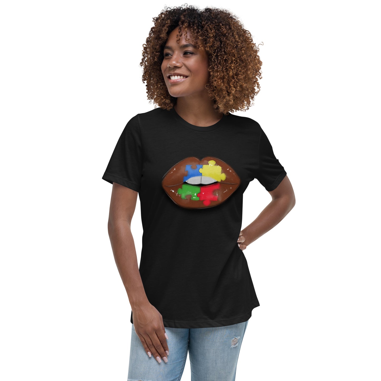 Autism Awareness 🧩 Women's Relaxed T-Shirt