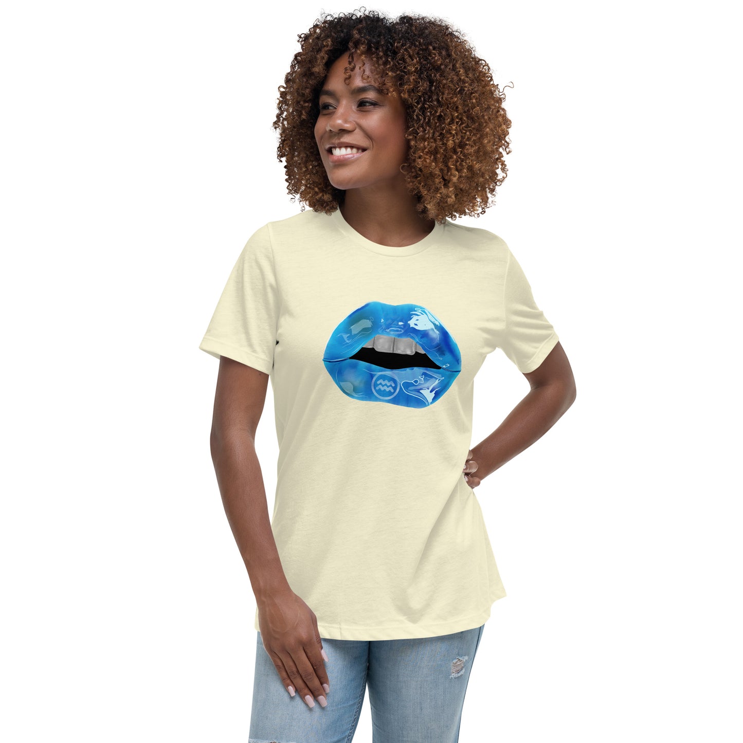 Aquarius Zodiac Women's Relaxed T-Shirt