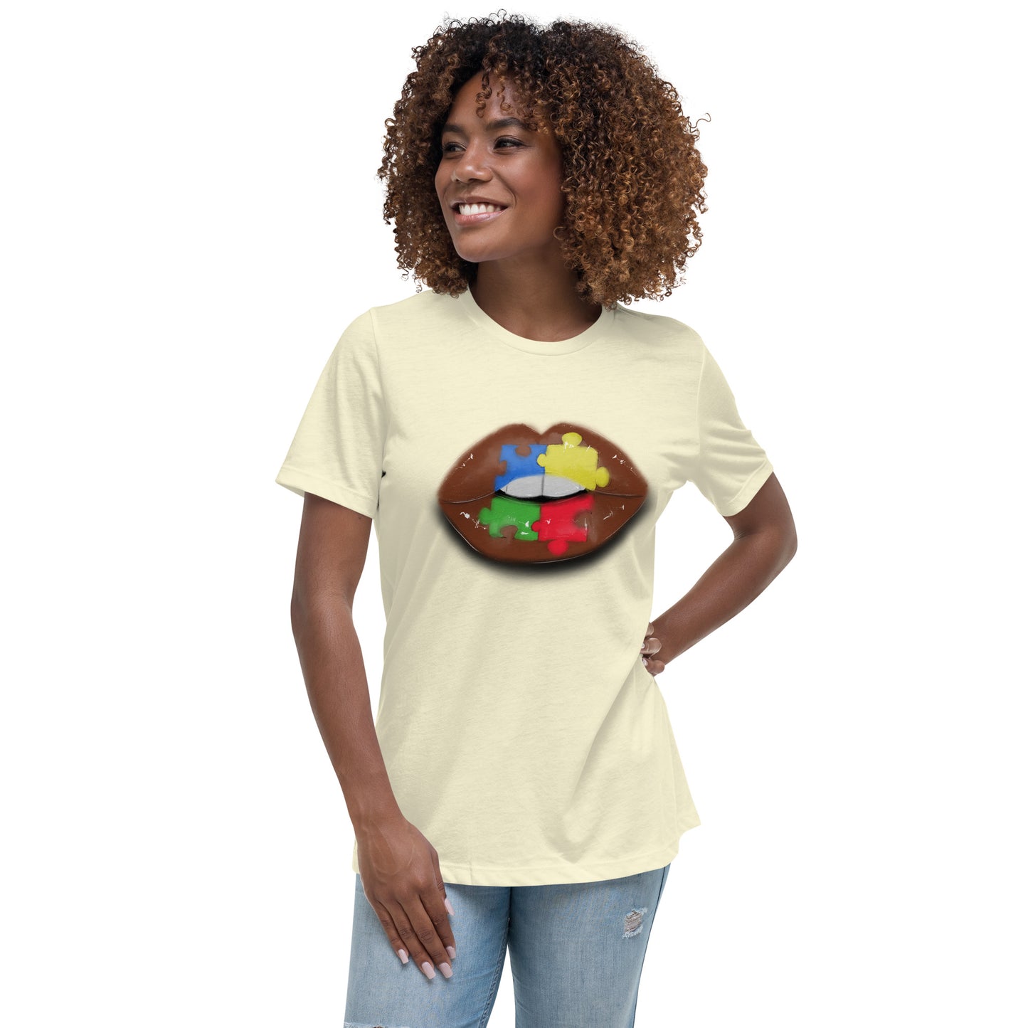 Autism Awareness 🧩 Women's Relaxed T-Shirt