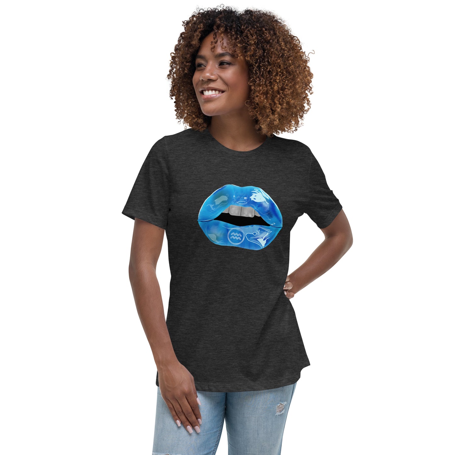 Aquarius Zodiac Women's Relaxed T-Shirt