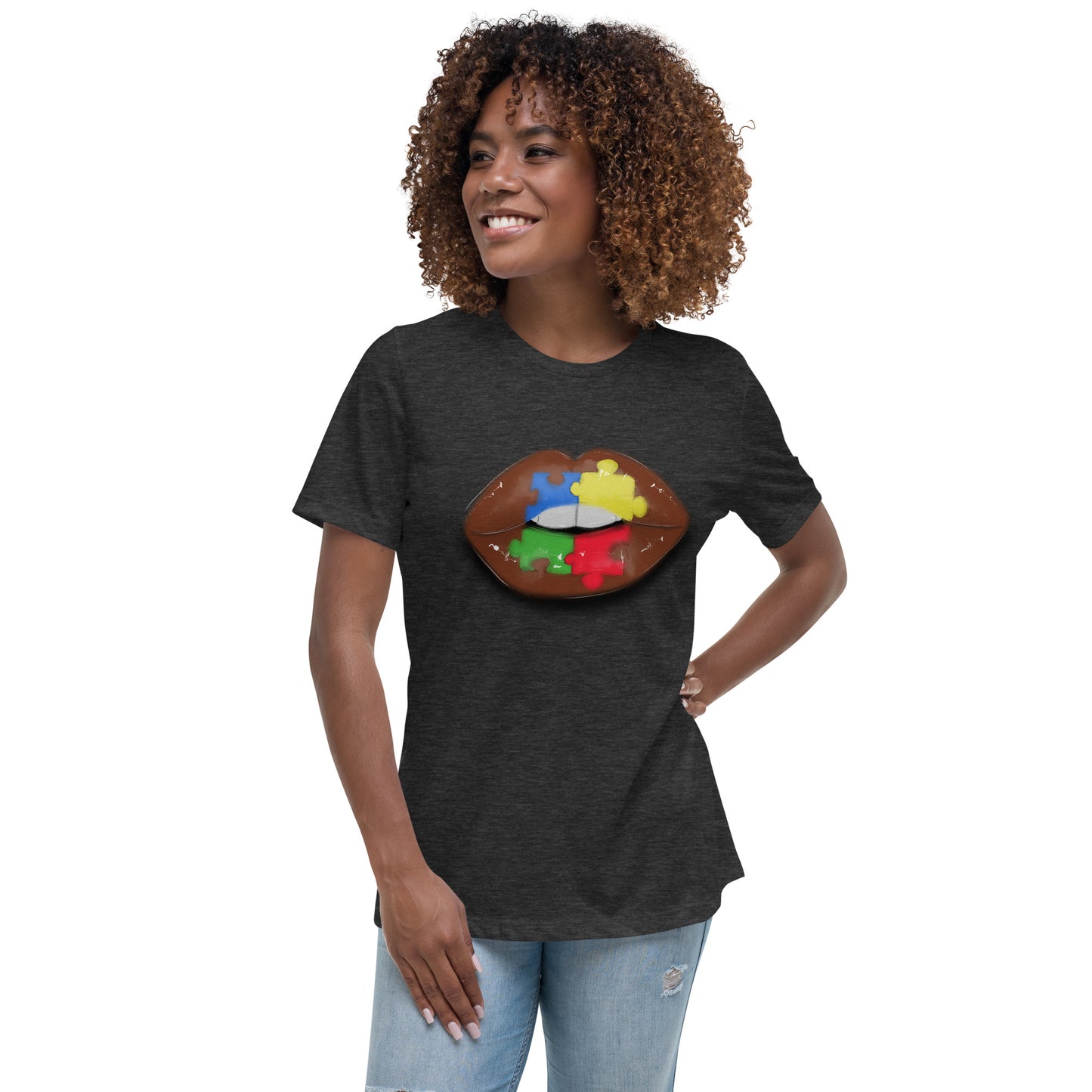 Autism Awareness 🧩 Women's Relaxed T-Shirt