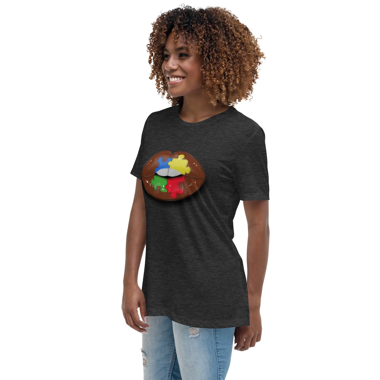 Autism Awareness 🧩 Women's Relaxed T-Shirt