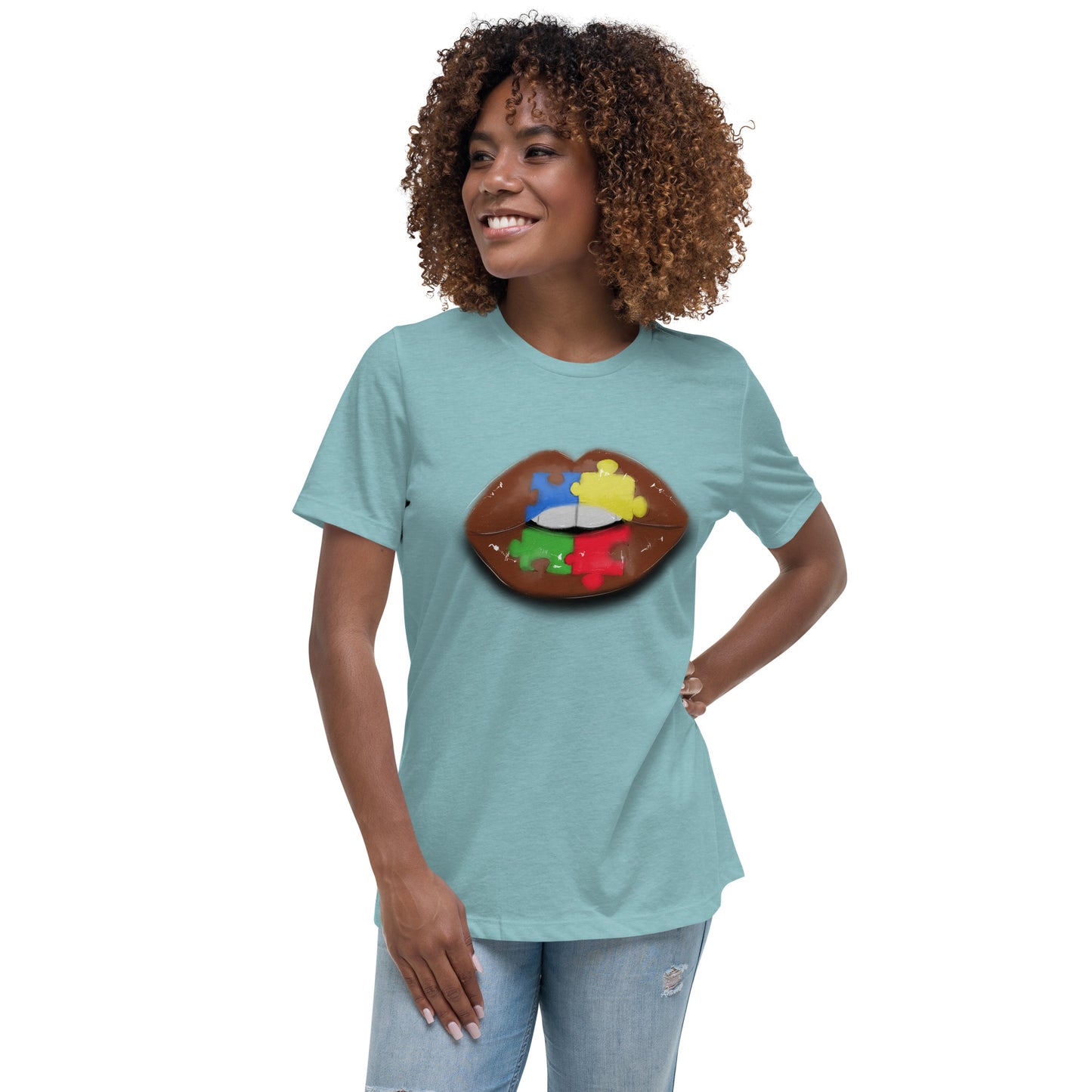 Autism Awareness 🧩 Women's Relaxed T-Shirt