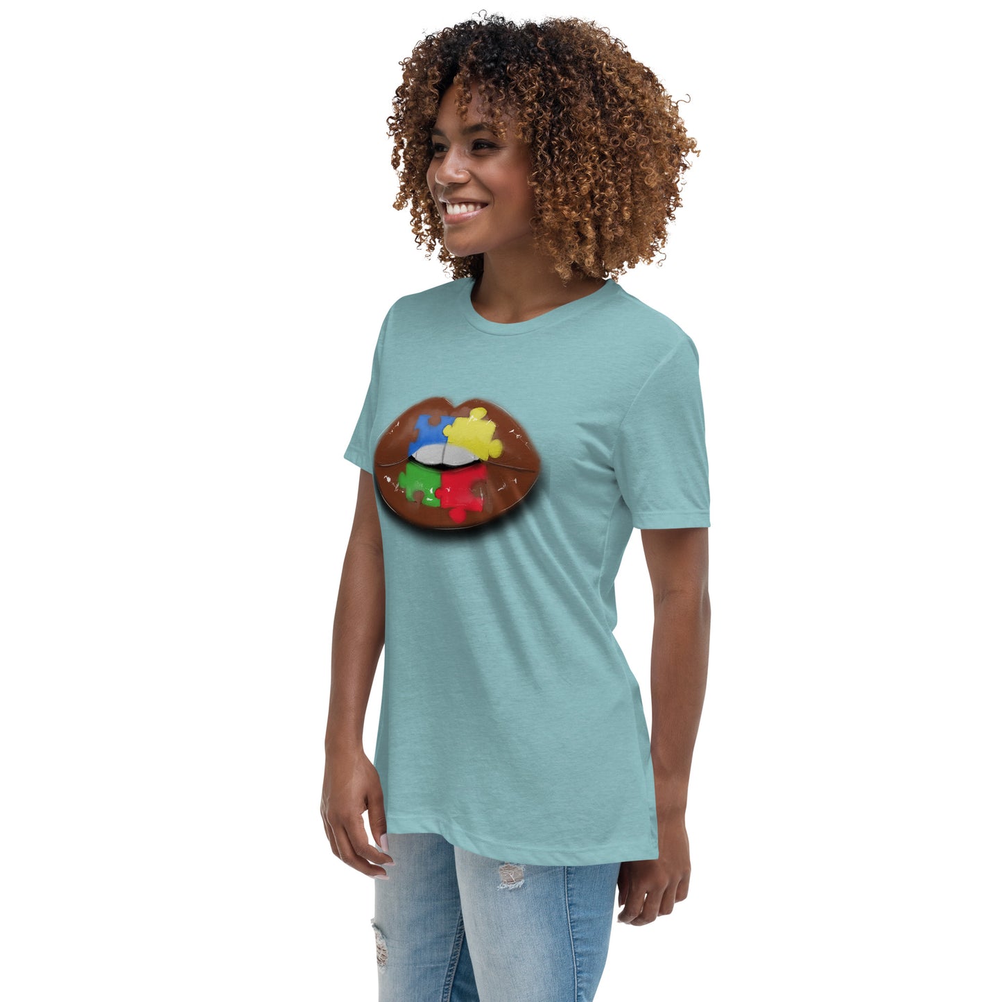 Autism Awareness 🧩 Women's Relaxed T-Shirt