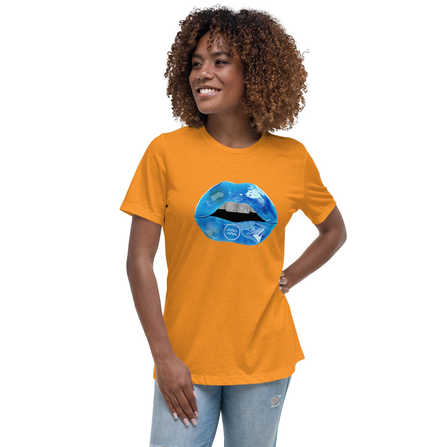 Aquarius Zodiac Women's Relaxed T-Shirt