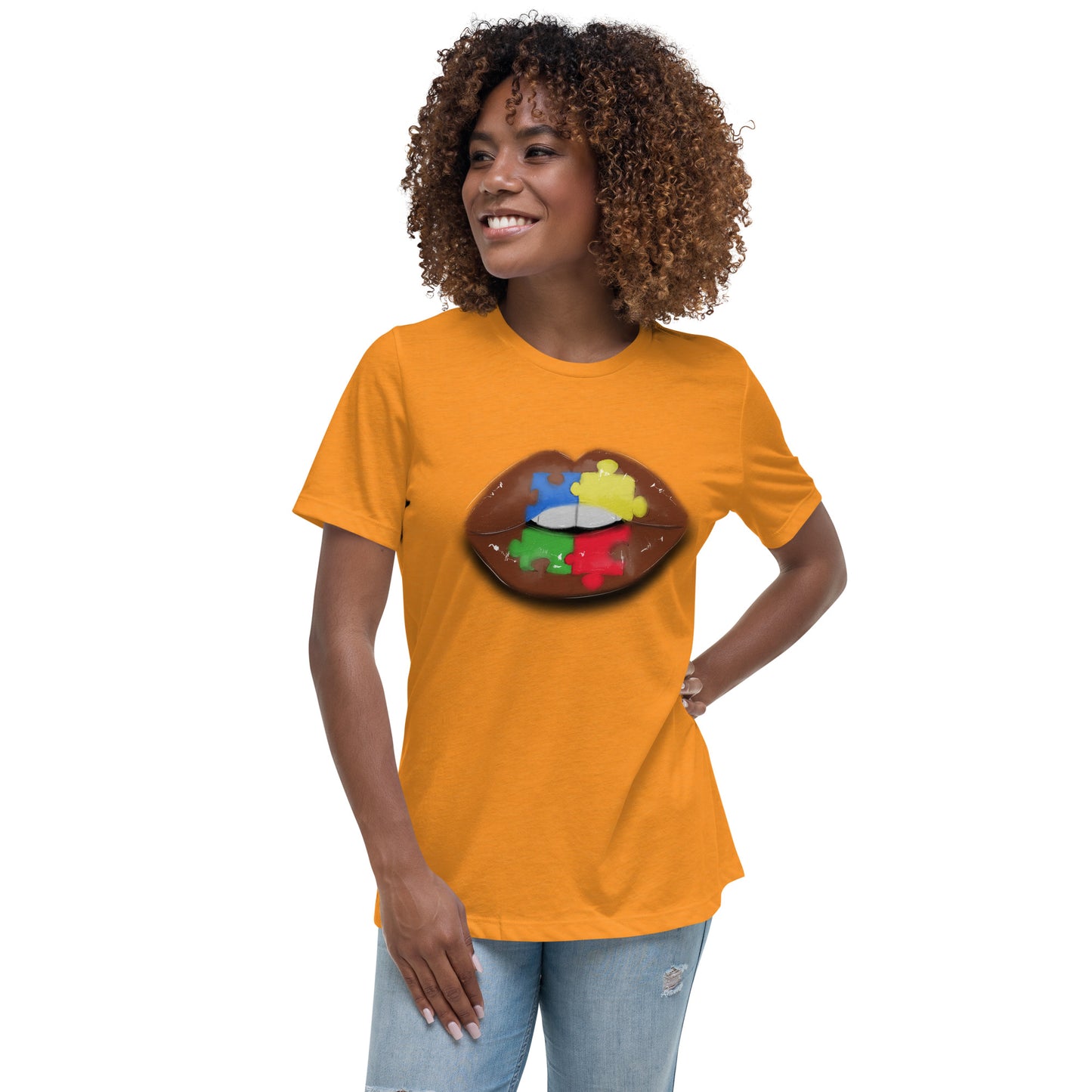 Autism Awareness 🧩 Women's Relaxed T-Shirt