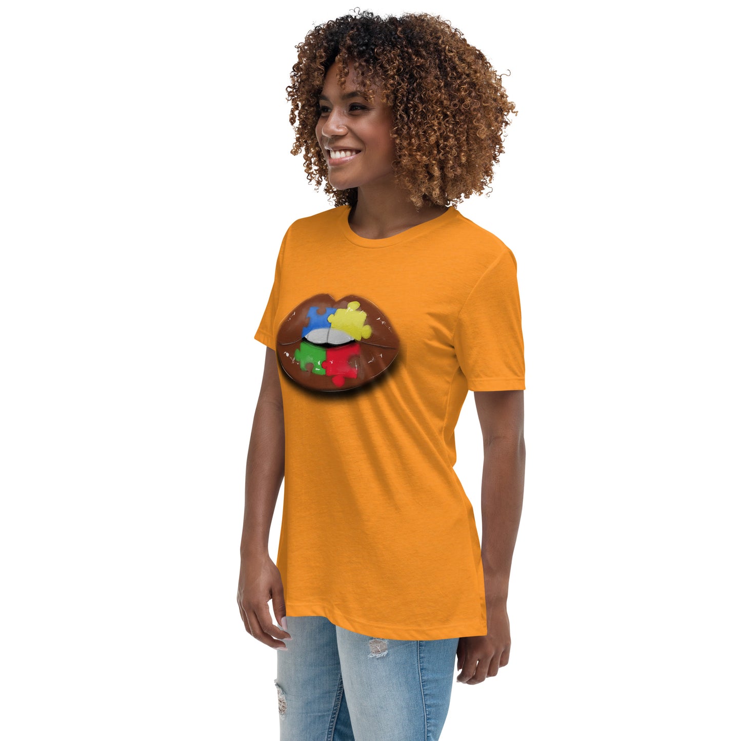 Autism Awareness 🧩 Women's Relaxed T-Shirt