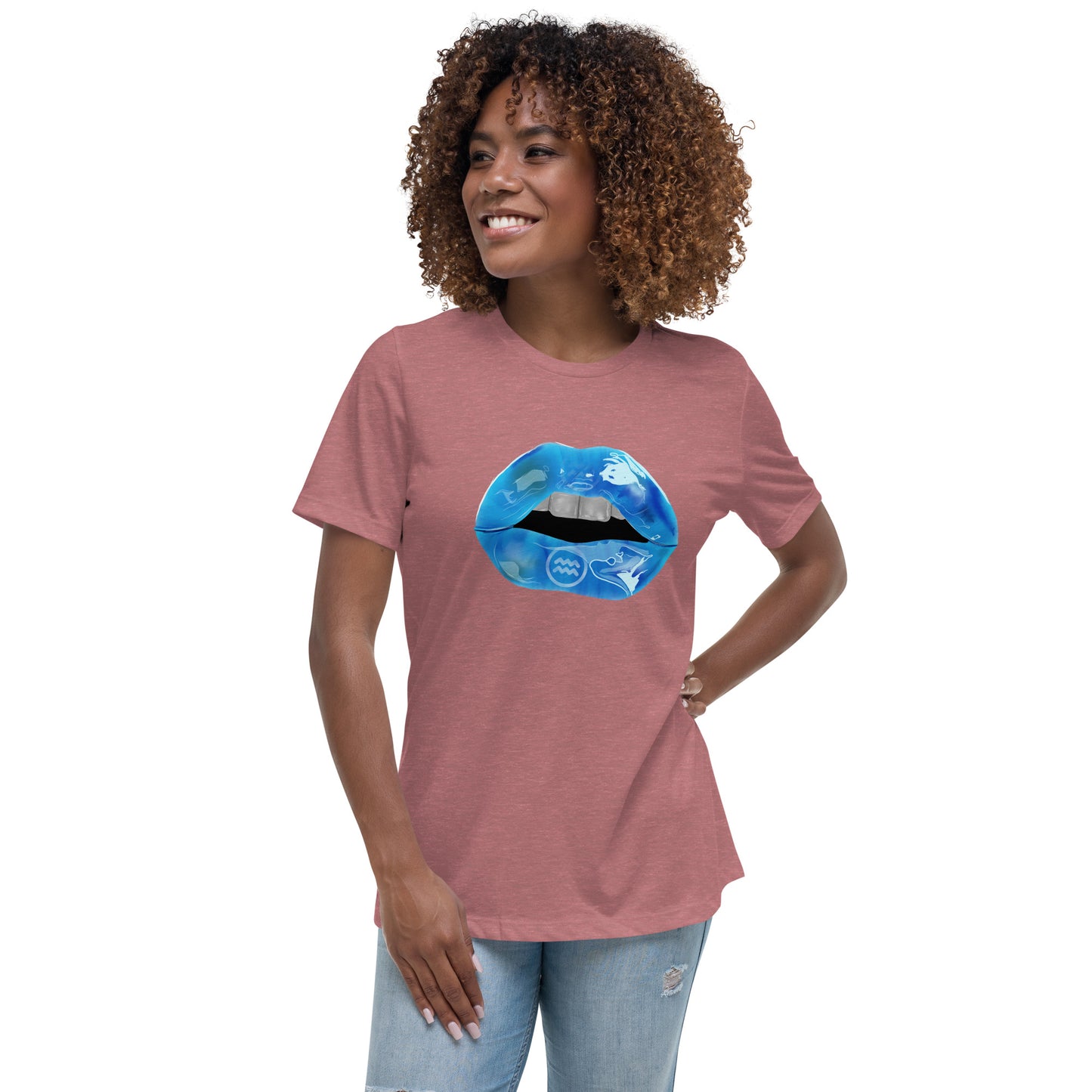 Aquarius Zodiac Women's Relaxed T-Shirt