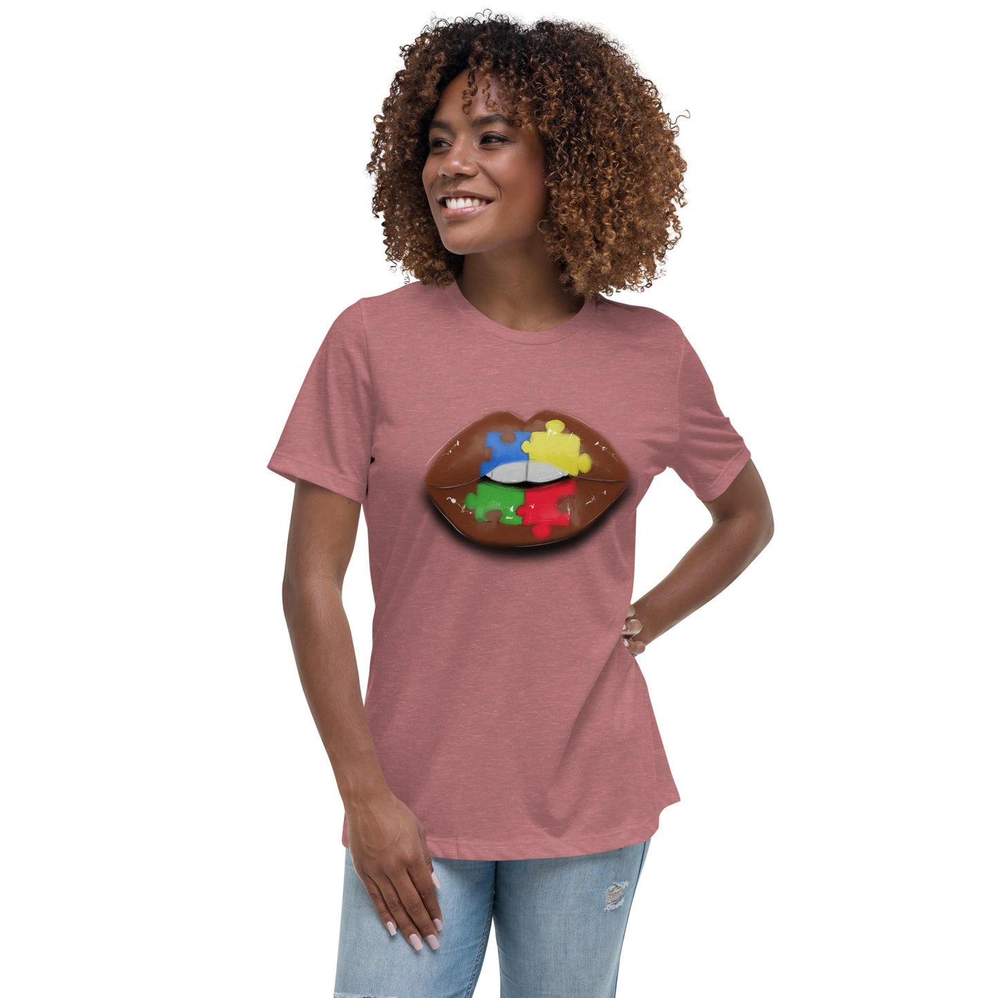 Autism Awareness 🧩 Women's Relaxed T-Shirt