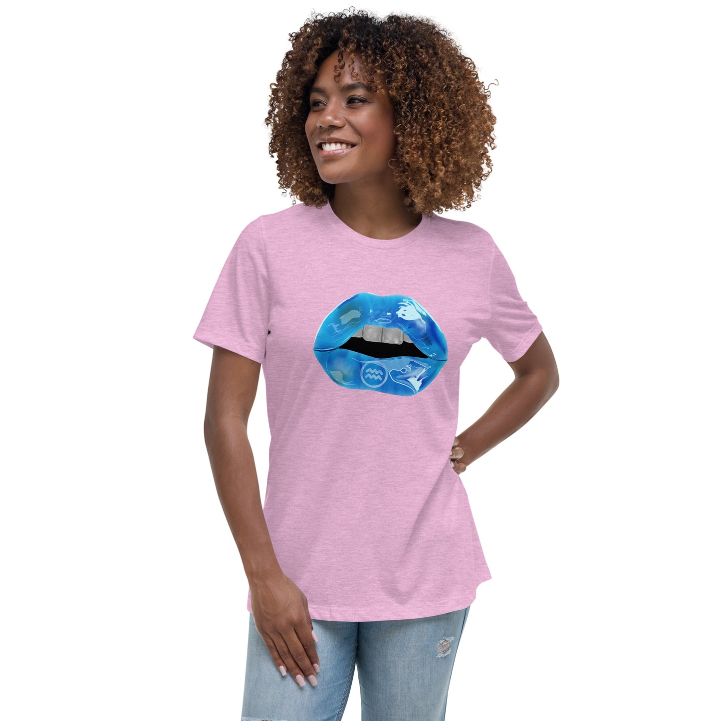 Aquarius Zodiac Women's Relaxed T-Shirt