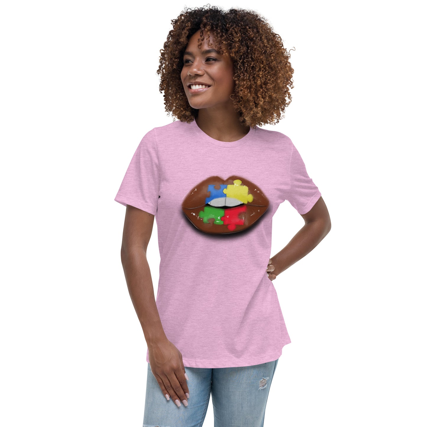 Autism Awareness 🧩 Women's Relaxed T-Shirt