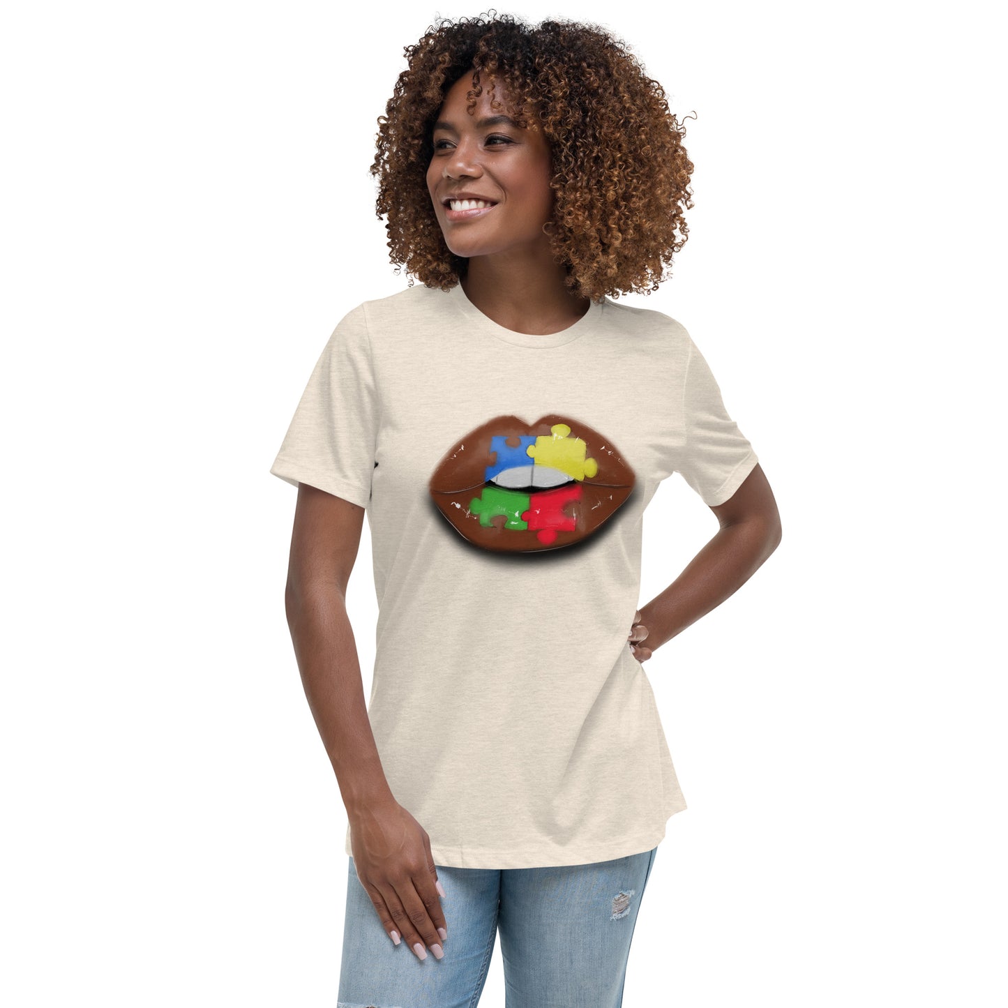 Autism Awareness 🧩 Women's Relaxed T-Shirt