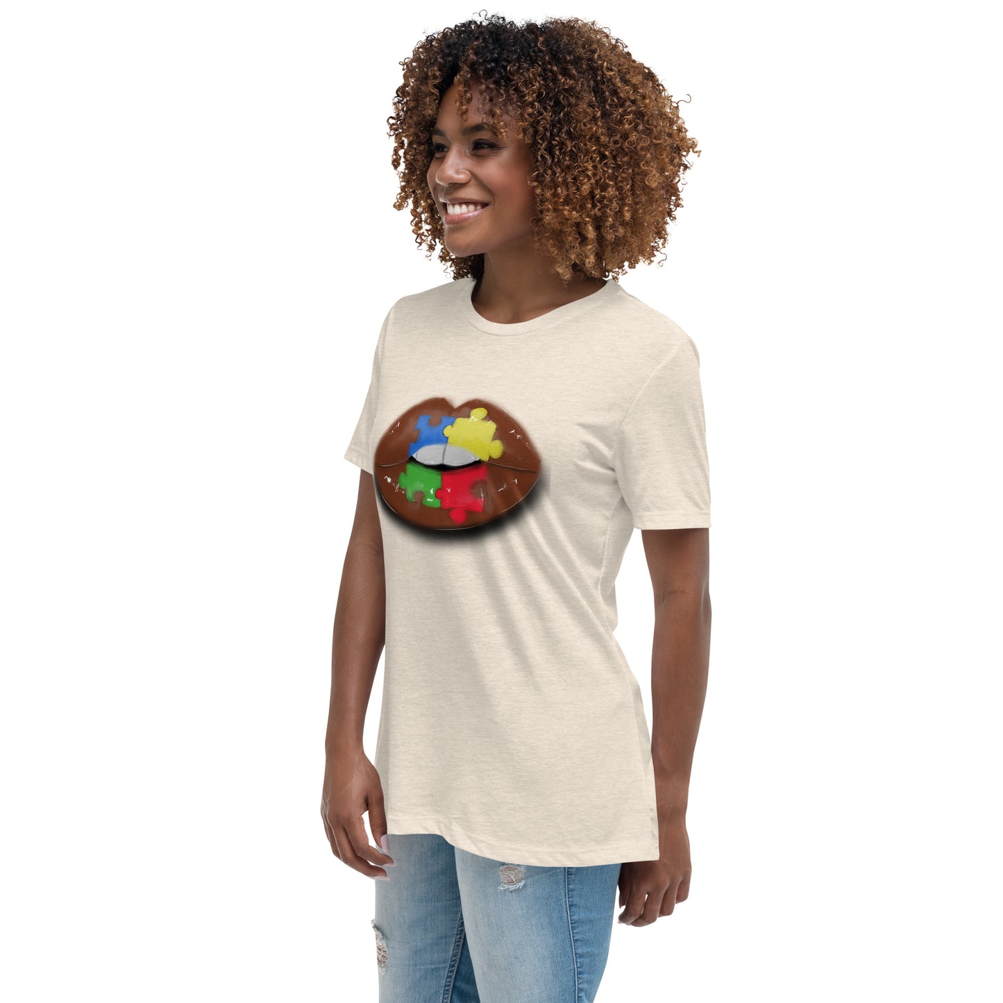 Autism Awareness 🧩 Women's Relaxed T-Shirt