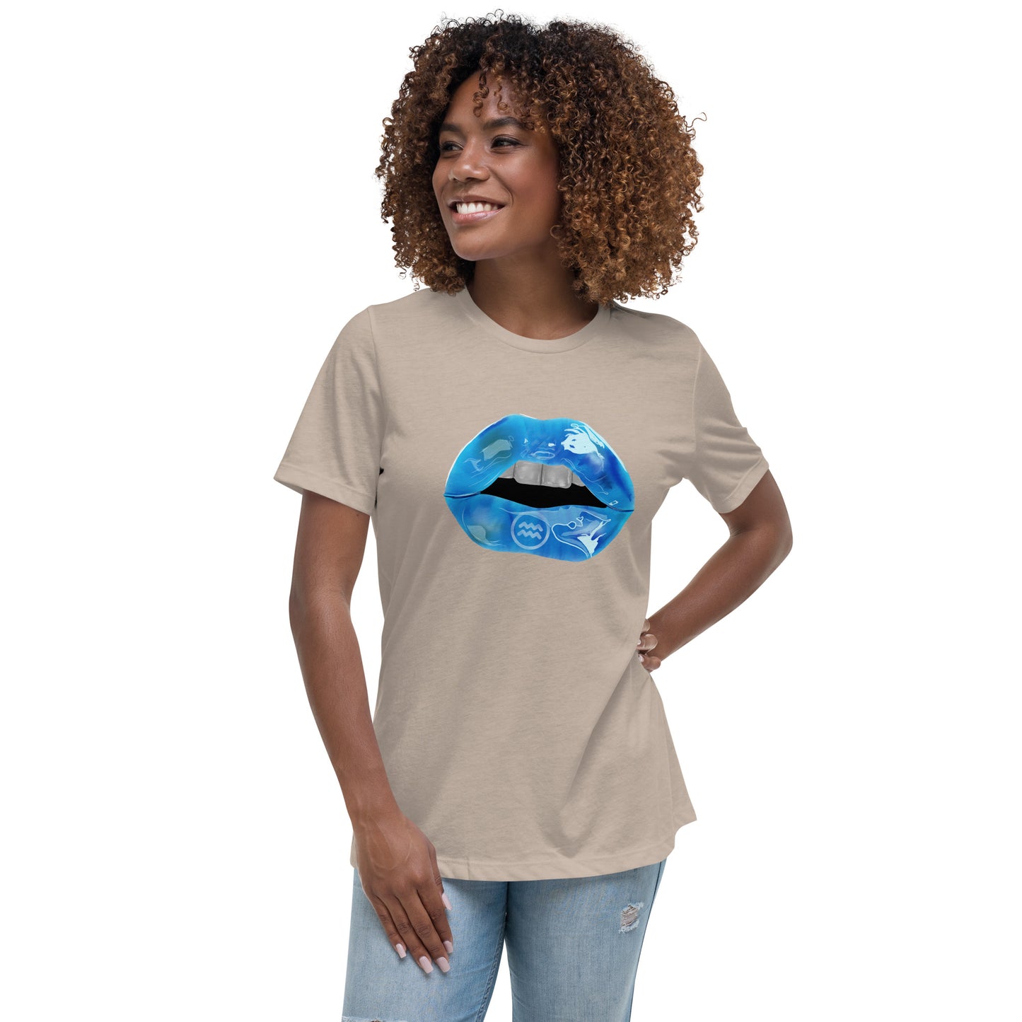 Aquarius Zodiac Women's Relaxed T-Shirt