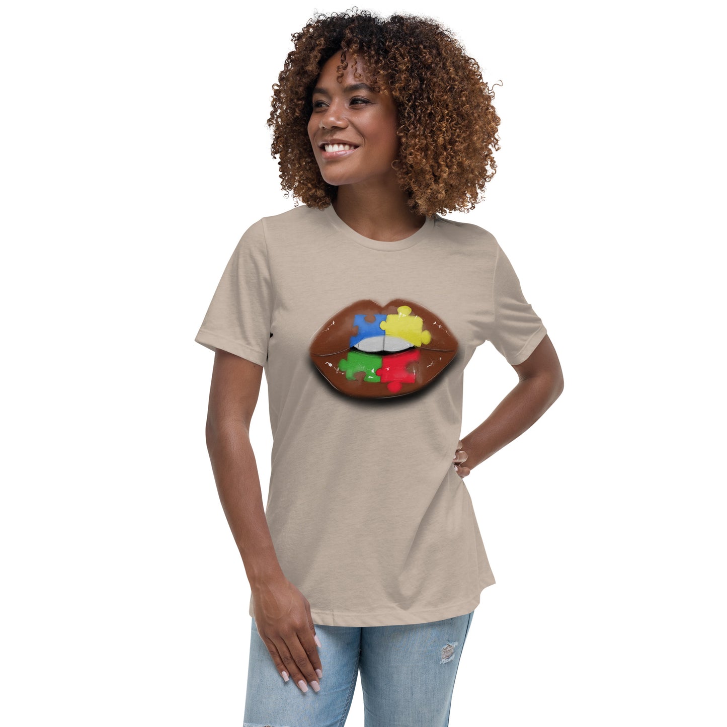 Autism Awareness 🧩 Women's Relaxed T-Shirt