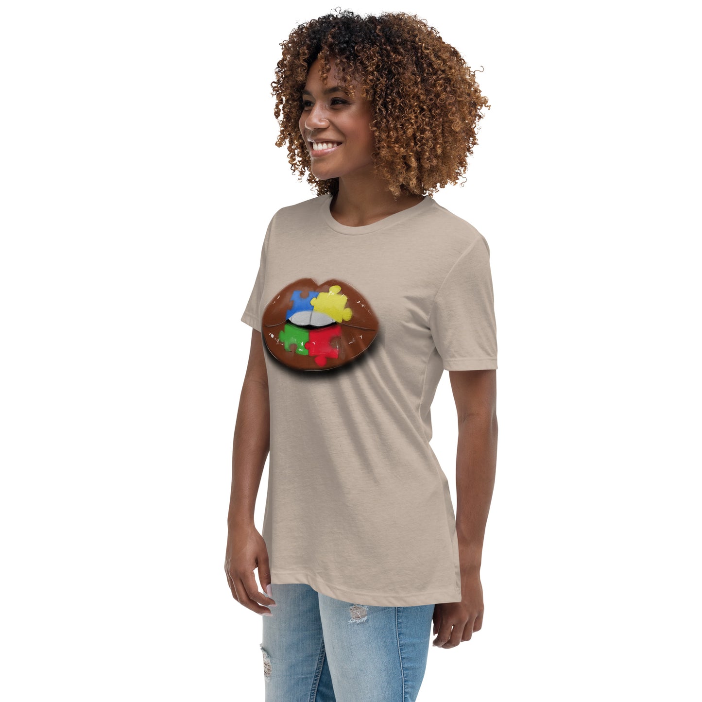 Autism Awareness 🧩 Women's Relaxed T-Shirt