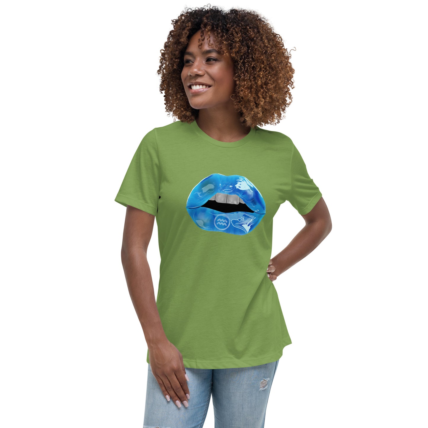 Aquarius Zodiac Women's Relaxed T-Shirt