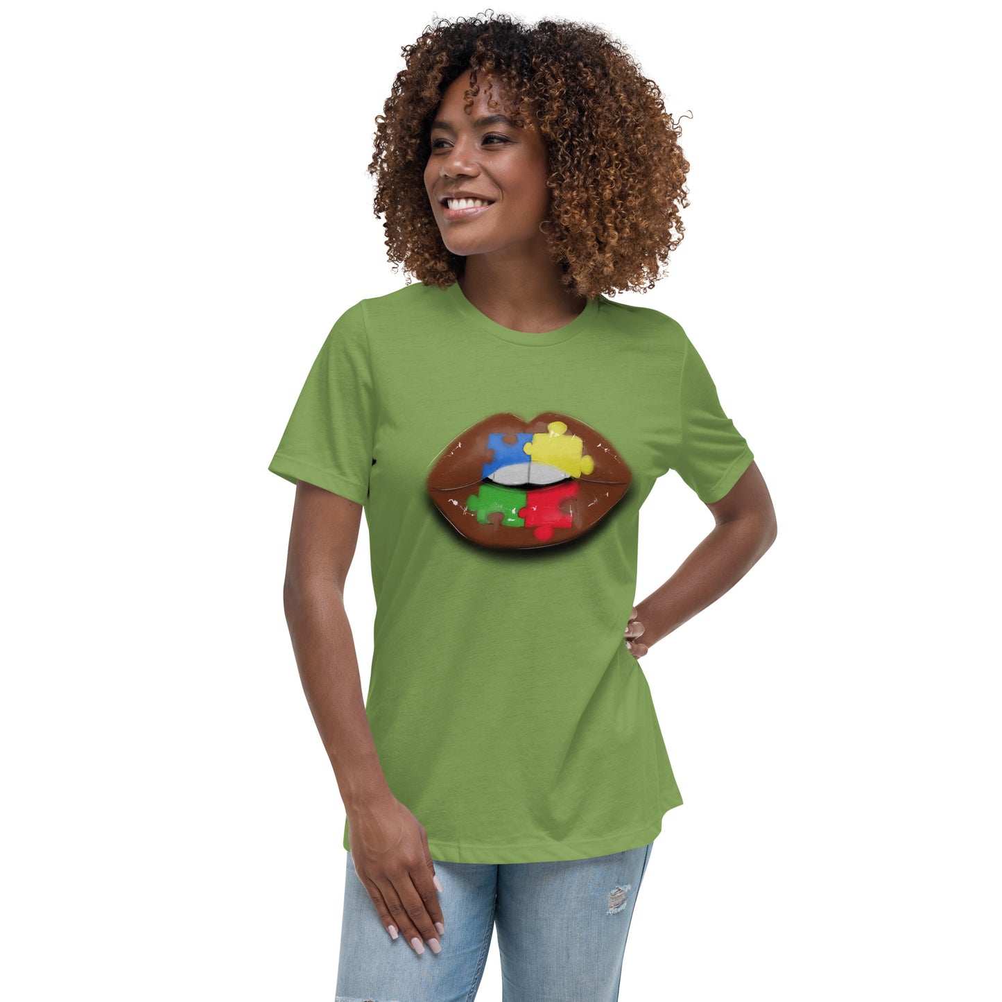 Autism Awareness 🧩 Women's Relaxed T-Shirt