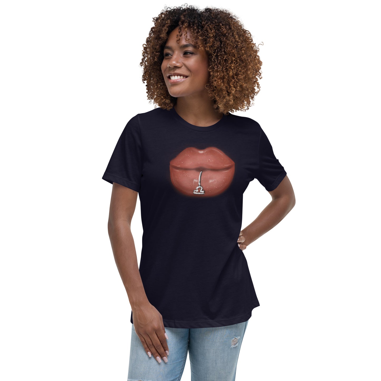 Libra Zodiac Women's Relaxed T-Shirt