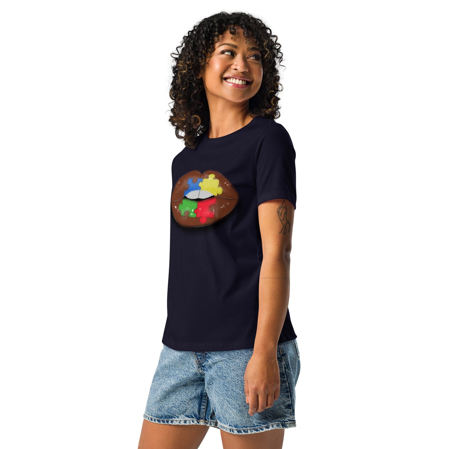 Autism Awareness 🧩 Women's Relaxed T-Shirt