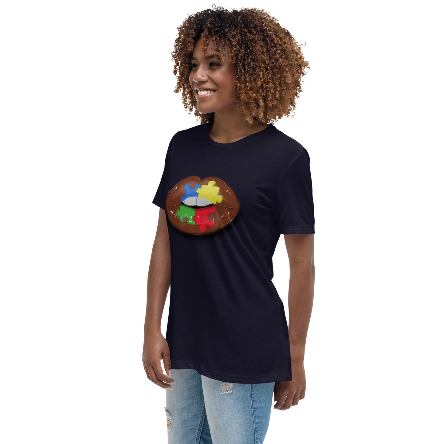 Autism Awareness 🧩 Women's Relaxed T-Shirt