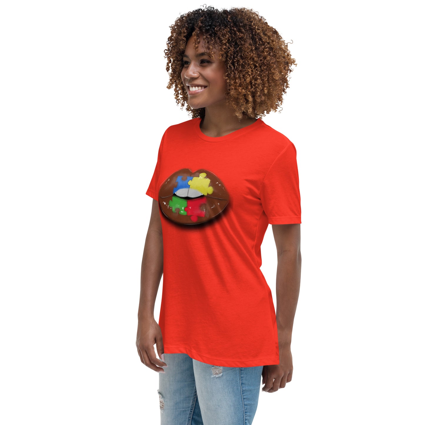 Autism Awareness 🧩 Women's Relaxed T-Shirt
