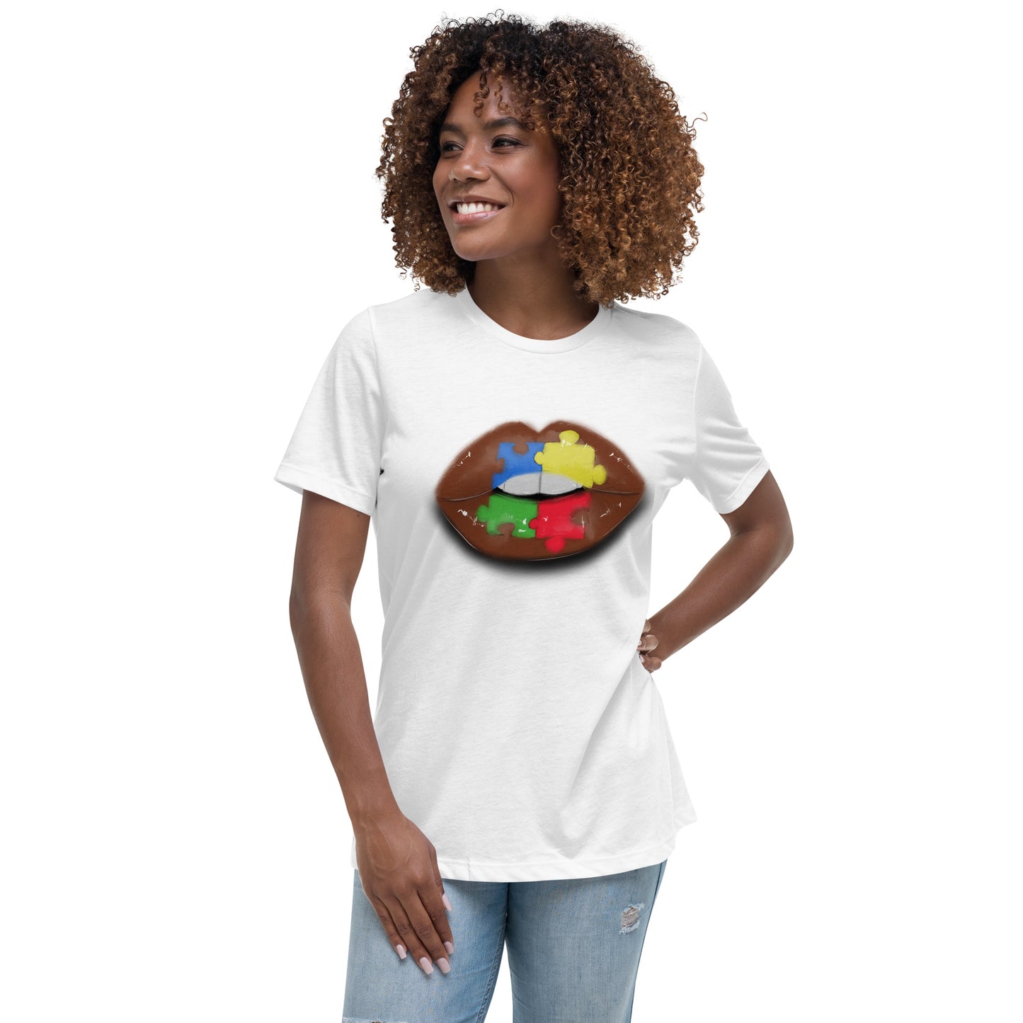 Autism Awareness 🧩 Women's Relaxed T-Shirt