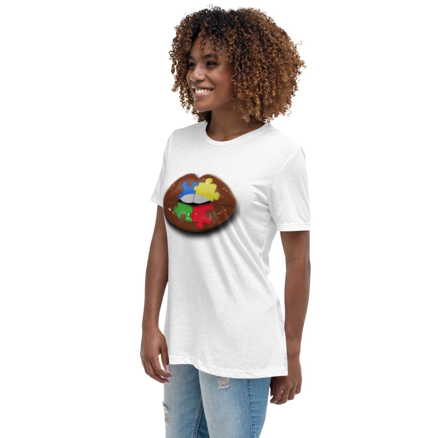 Autism Awareness 🧩 Women's Relaxed T-Shirt
